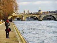 Siene, bridges, tourism, Paris