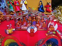 Epiphany Creche in Paris: We are the World